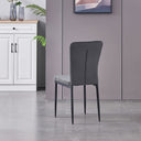 AINPECCA Modern Velvet High Back Dining Chairs Set of 4