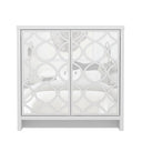Galano Iris 2 Door Sideboard with Acrylic Mirror Doors