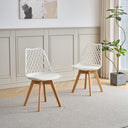GrandCA HOME Rectangular Dining Table and 4 Chairs Set