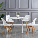 MCC Direct EVA Dining Chairs Set of 2 White