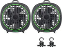 VIVOSUN AeroWave D4 4-Inch 3-Speed Grow Tent Clip Fan (2-Pack) - black