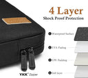 Bagasin - TSA-Approved Laptop Sleeve for 12.3 to 17.3 Inch Laptops, Water-Resistant, Lightweight Design