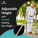 Healthshine Lightweight Foldable Walker HS913L - aluminum frame