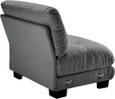Generic 27" Armless Sofa - Gray