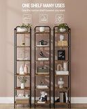 Hzuaneri 6-Tier Industrial Style Bookcase