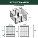 FXW Rollick Dog Playpen for Small & Medium Dogs