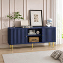 ARTPOWER Mid Century Modern White TV Stand