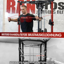 ZERELEK Cable Crossover Machine with Pull-Up Bar