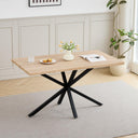 GrandCA HOME Rectangular Dining Table and 4 Chairs Set