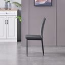 AINPECCA Modern Velvet High Back Dining Chairs Set of 4