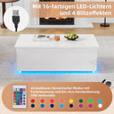 TIANG LED Coffee Table with Lifting Function and Storage