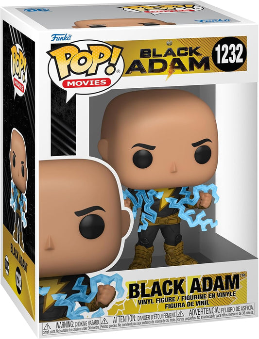 Pop - Movies: Black Adam No Cape with Lighting Chest