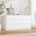 FUFU&GAGA 63" 9 Drawer Wood Dresser Chest