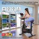 BluEarth Self-Powered Exercise Bike with Dynamic LED Lights