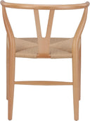 Nicer Furniture Hans Wegner Wishbone Chair - Natural