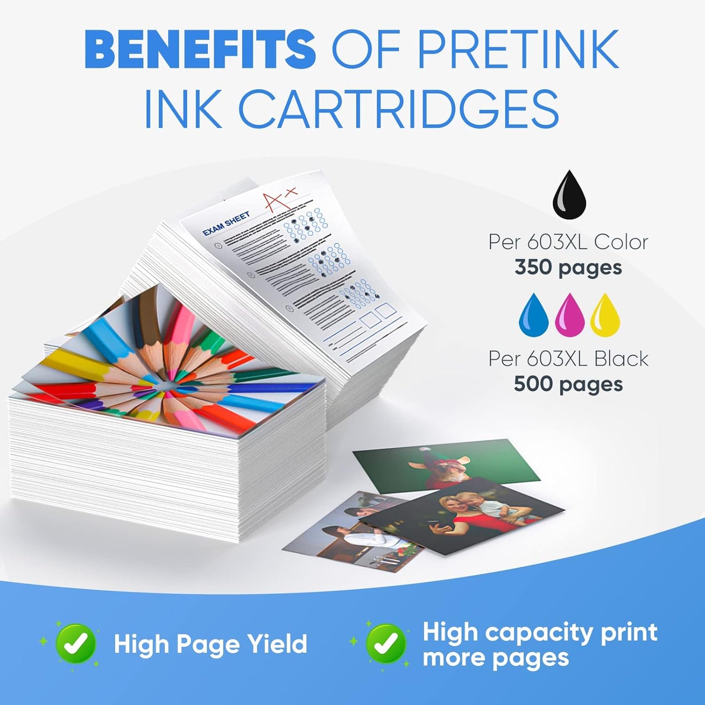 Pretink - Ink Cartridge Multipack Replacement