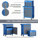 AIRAJ 7-Drawer Workshop Trolley with Removable Storage