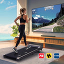 FYSIQ Bluetooth Walking Pad Treadmill with 6.5% Tilt