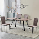 AINPECCA Modern Suede Dining Chairs | Set of 2