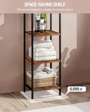 Hzuaneri 6-Tier Industrial Style Bookcase