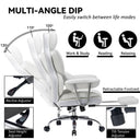 Efomao Big and Tall Office Chair with Footrest
