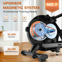 DMASUN Magnetic Rowing Machine for Home Gym with 16 Resistance Levels