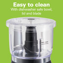 Hamilton Beach - Stack & Press 3 Cup Food Chopper