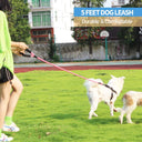 Generic Brands - Reflective Large Dog Leash, Durable Nylon Rope, Ideal for Running & Climbing