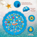 Paochocky 68" Kids Splash Pad Sprinkler Play Mat