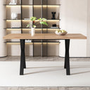 Merax Modern Minimalist Wooden Dining Table