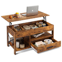 WLIVE Lift Top Coffee Table with Storage