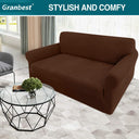 Granbest 2 Seater Sofa Cover - Chocolate
