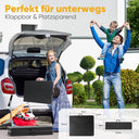 Sekey Foldable Beer Garden Table Set with 2 Benches