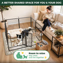 FXW Rollick Dog Playpen for Small & Medium Dogs