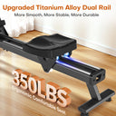 DMASUN Magnetic Rowing Machine for Home Gym with 16 Resistance Levels