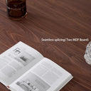 GrandCA HOME Round Dining Table - 120cm Dark Brown