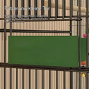 UUE Large Bird Cage with Grass Nest, Swing, and Ladder