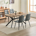 JIJIAN Set of 4 Dining Room Chairs with Technological Fabric