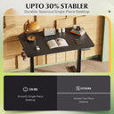 DEVAISE 40 Inch Electric Standing Desk with LED Touchscreen