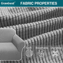Granbest 2 Seater Sofa Cover - Light Gray