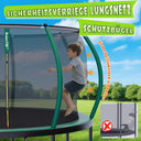 SAIBERTAN FITNESS SAIBERTAN Outdoor Trampoline with Safety Net and Lad