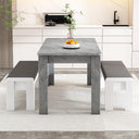 Soges 46-Inch Rectangle Dining Table Kitchen Island
