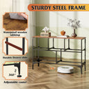 WLIVE 5-Drawer Fabric Dresser with Storage Bins
