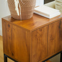 HOMCOM Console Table with Cupboard, Modern Design