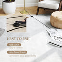 HOMCOM LED Floor Lamp - Gold Tone