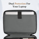 Bagasin - TSA-Approved Laptop Sleeve for 12.3 to 17.3 Inch Laptops, Water-Resistant, Lightweight Design
