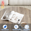 aboxoo Nesting Side Round Coffee Table Set with Metal Frame