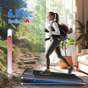 FYSIQ Bluetooth Walking Pad Treadmill with 6.5% Tilt