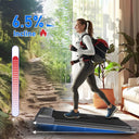 FYSIQ Compact Bluetooth Treadmill with Adjustable Tilt