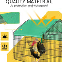DEStar Foldable Metal Chicken Coop Enclosure - 181cm x 77cm